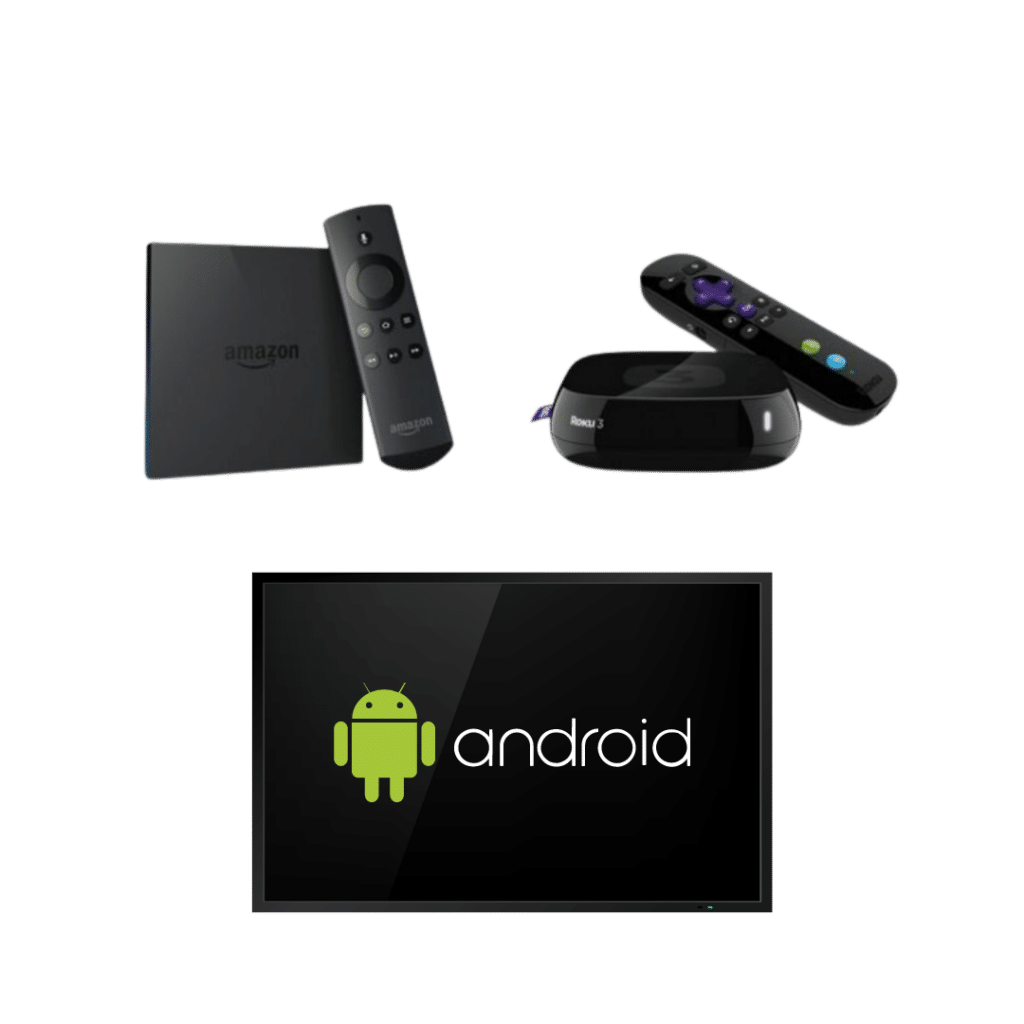 TABLO ROKU ANDROID TV AMAZON FIRE TV APPS