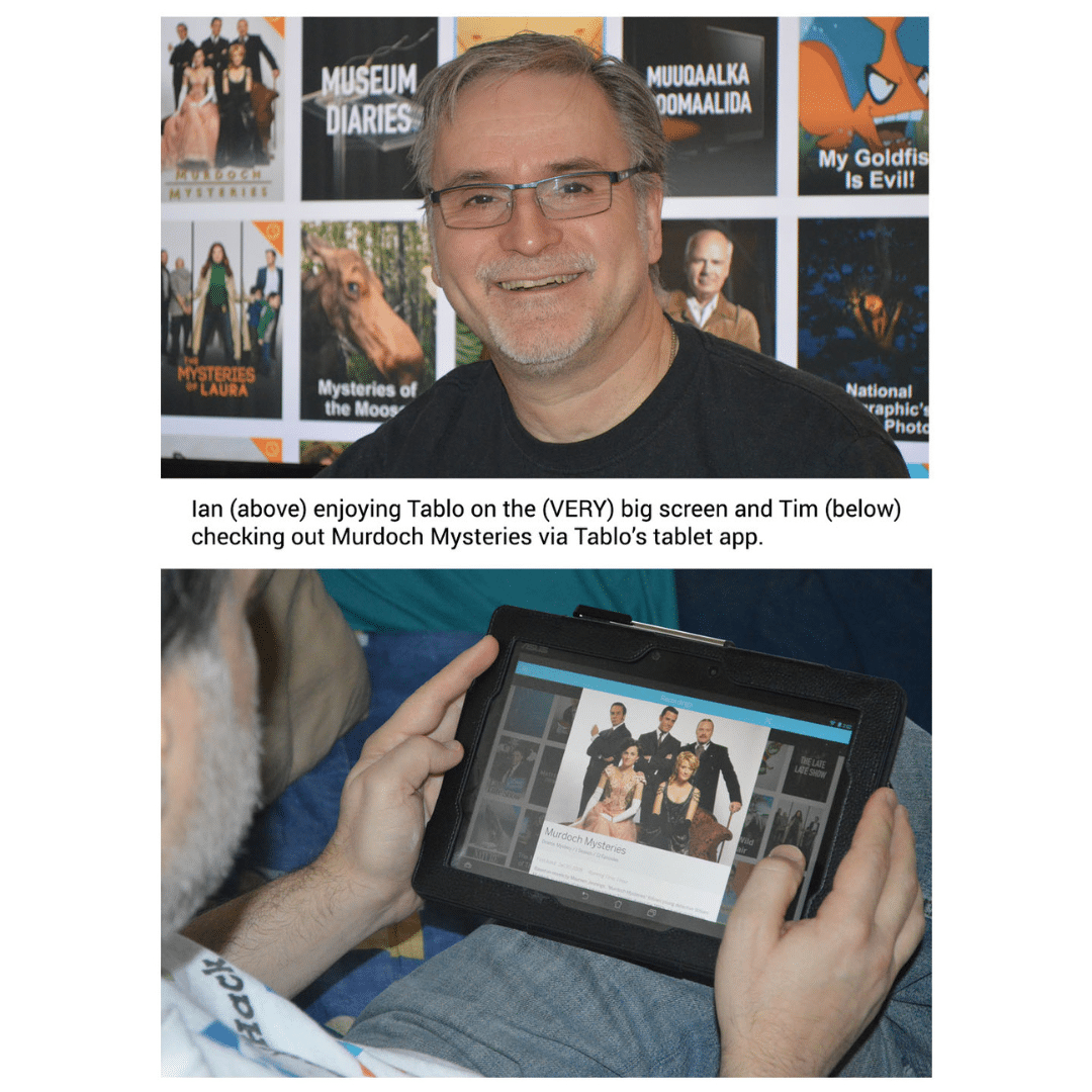 Tablo Success Story – by Tim &amp; Ian, the Internet Cost Savers 