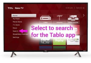 How To Find & Download the Tablo App on your Roku TV