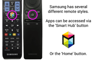 Samsung Smart Hub Remotes