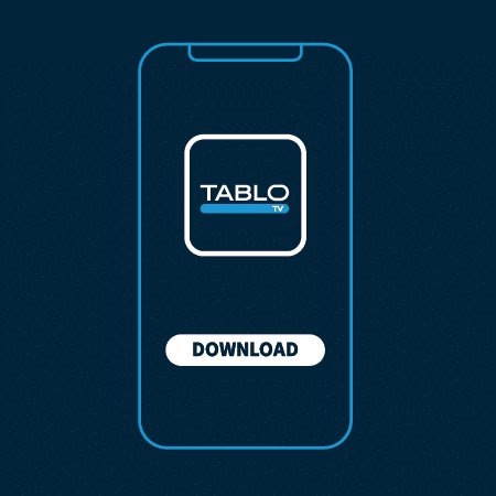 Tablo app downloaded on smartphone