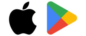Apple App Store and Google Play Store