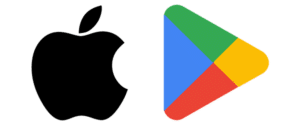 Apple App Store and Google Play Store