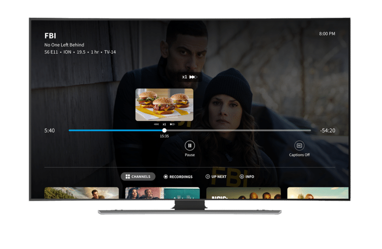 Tablo UI - fast forward previews