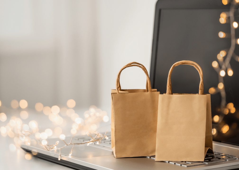 Holiday shopping online