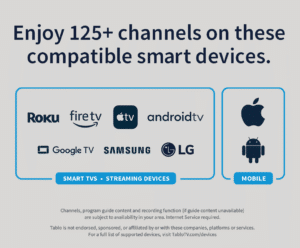 Watch live TV on multiple smart devices