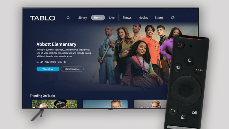 Tablo app on Samsung smart TVs