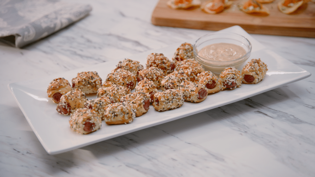 Everything Bagel Pigs in a Blanket