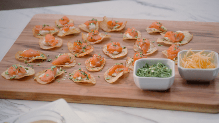 Smoked Salmon Chips