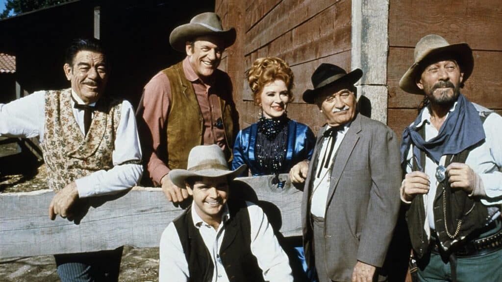 Gunsmoke cast.