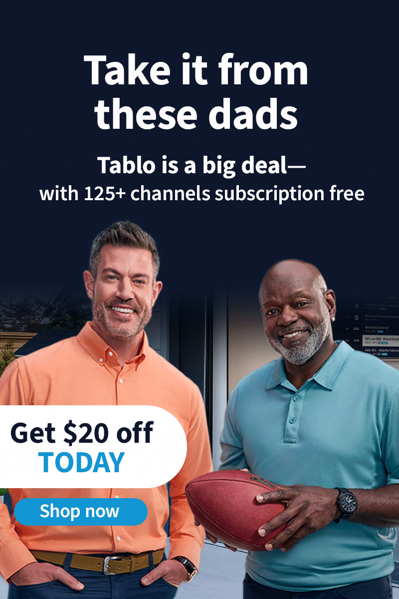 Tablo Father's Day Sale 2025 Mobile Banner