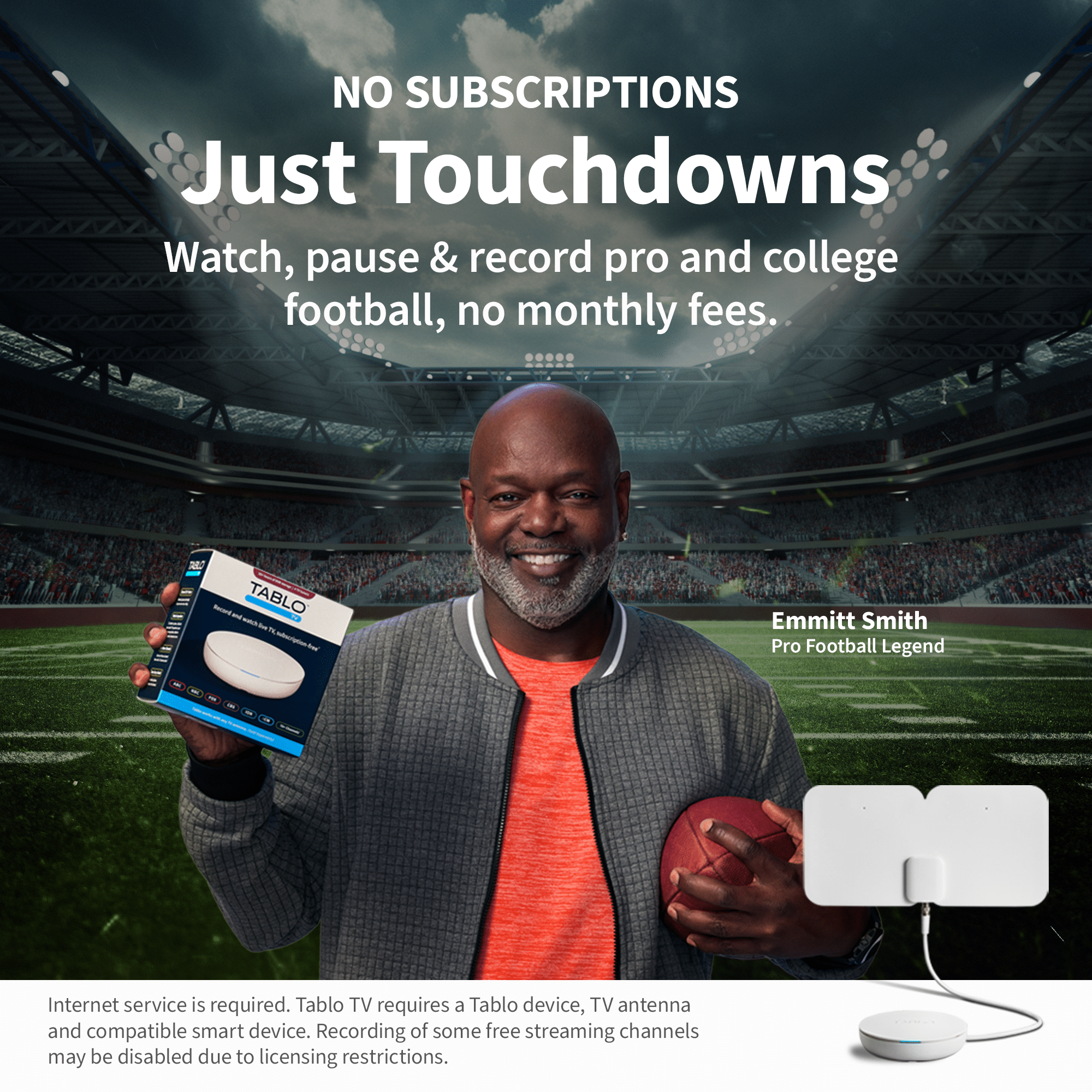 Find Local Pro Football Games Tablo TV