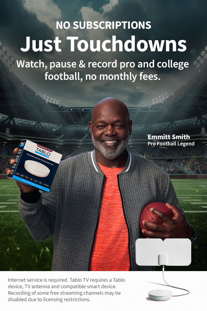 Emmitt Football Mobile Landing Page