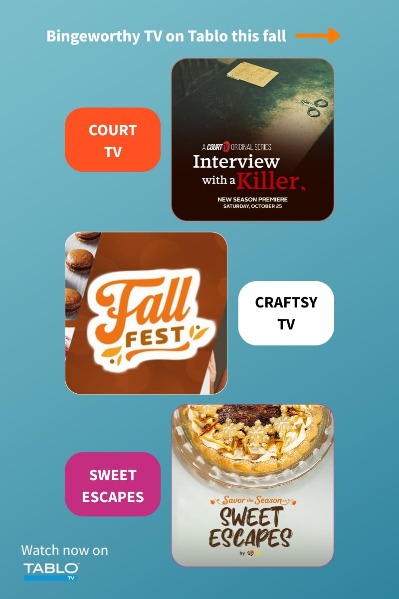 Bingeworthy TV Shows on Tablo TV - Fall 2025