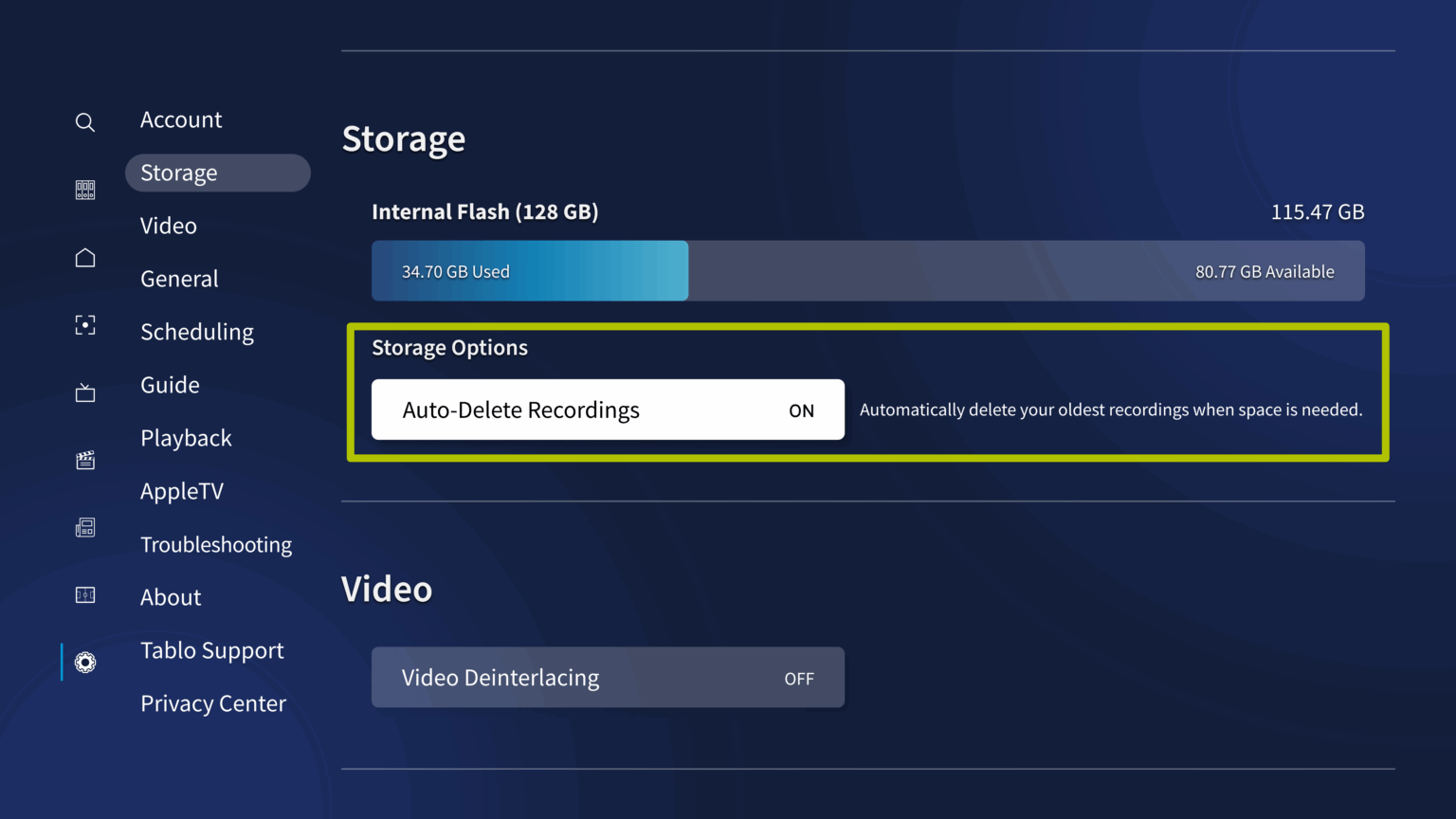 Tablo Features Tablo Q&A – How Does Tablo’s Auto-Delete Feature Work? - Tablo TV