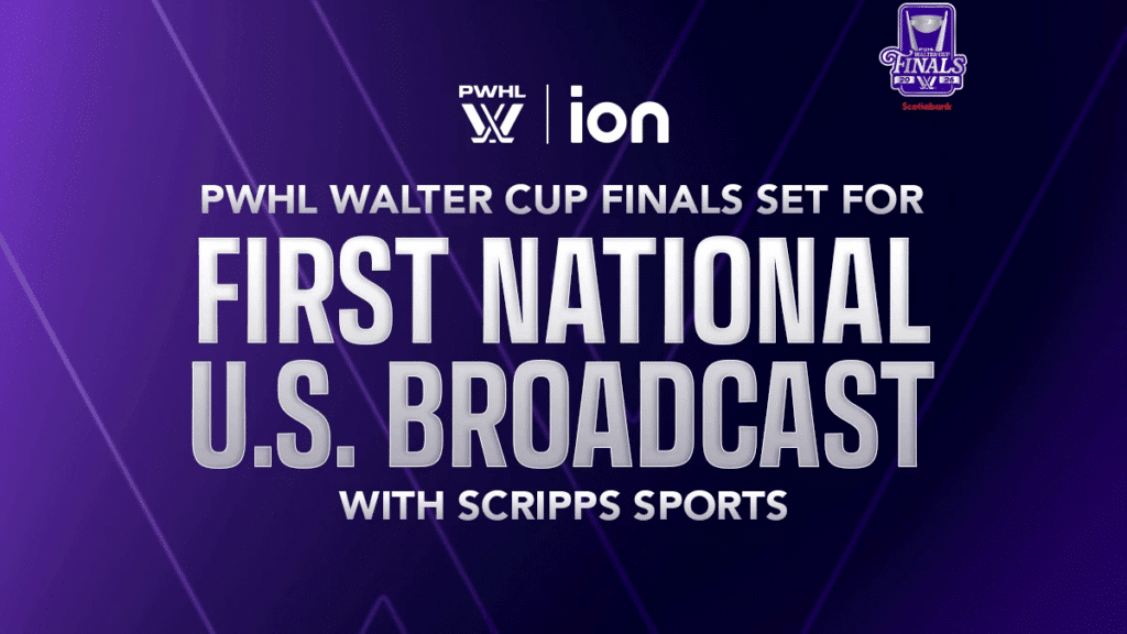 PWHL ion PWHL Walter Cup Finals Set For First National U.S. Broadcast. With Scripps Sports