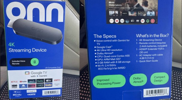 Onn stick 4K box.